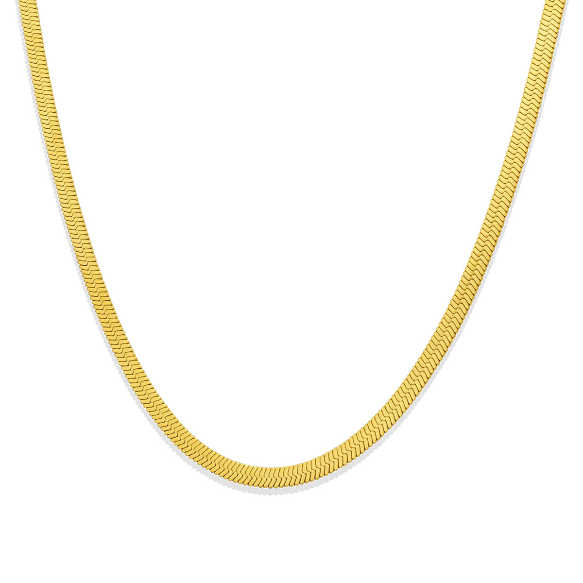 Malibu Chain Gold 4MM Αλυσίδα λαιμού από ανοξείδωτο ατσάλι 316L